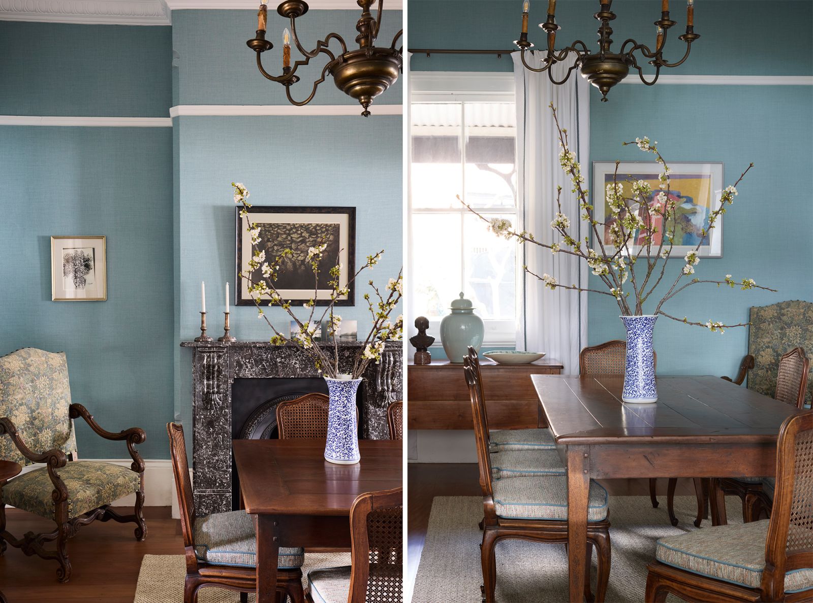 Glebe House Dining Room Transformation - No Chintz Interior Decorating Australia