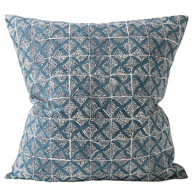 Sedona Denim Linen Cushion Cover - 55cm