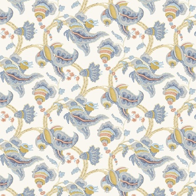 Bibi Perdana Linen Print Fabric - Smoke