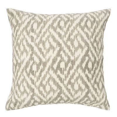 Trellis Charcoal Cushion Cover - Various Sizes