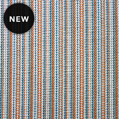 Soho Stripe Woven Cotton Fabric - Multi Ginger