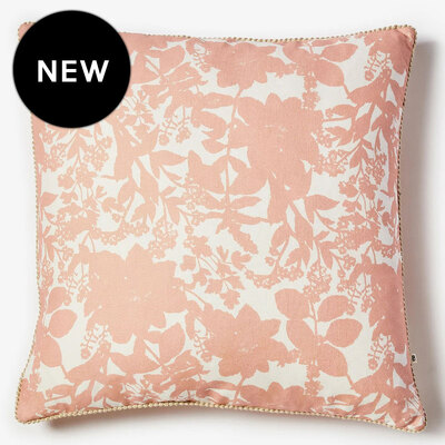 Bonnie and Neil Herb Reverse Beige Cushion - 60cm