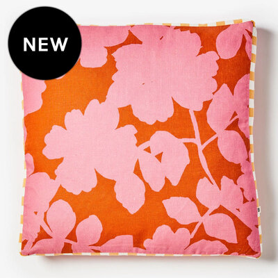 Bonnie and Neil Carmine Pink Cushion - 50cm