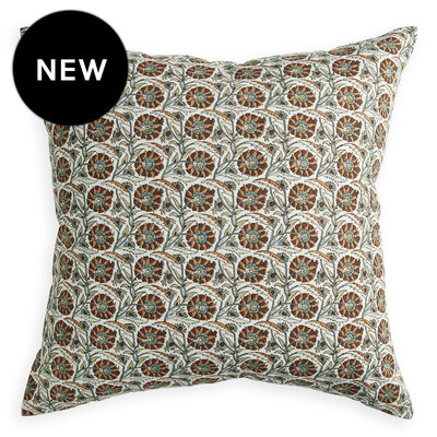 Walter G Istanbul Sumac Linen Cushion - 55cm