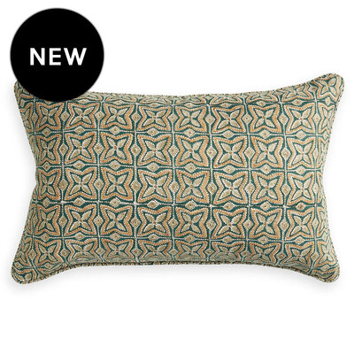 Walter G Patuli Byzantine Linen Cushion - 35cm x 55cm