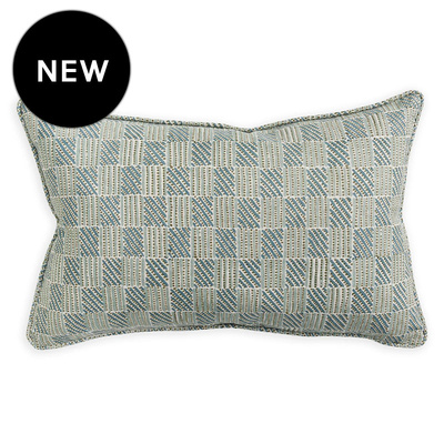 Walter G Kumasi Celadon Moss Cushion - 35cm x 55cm