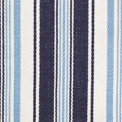Deck Chair Stripe Denim Ivory
